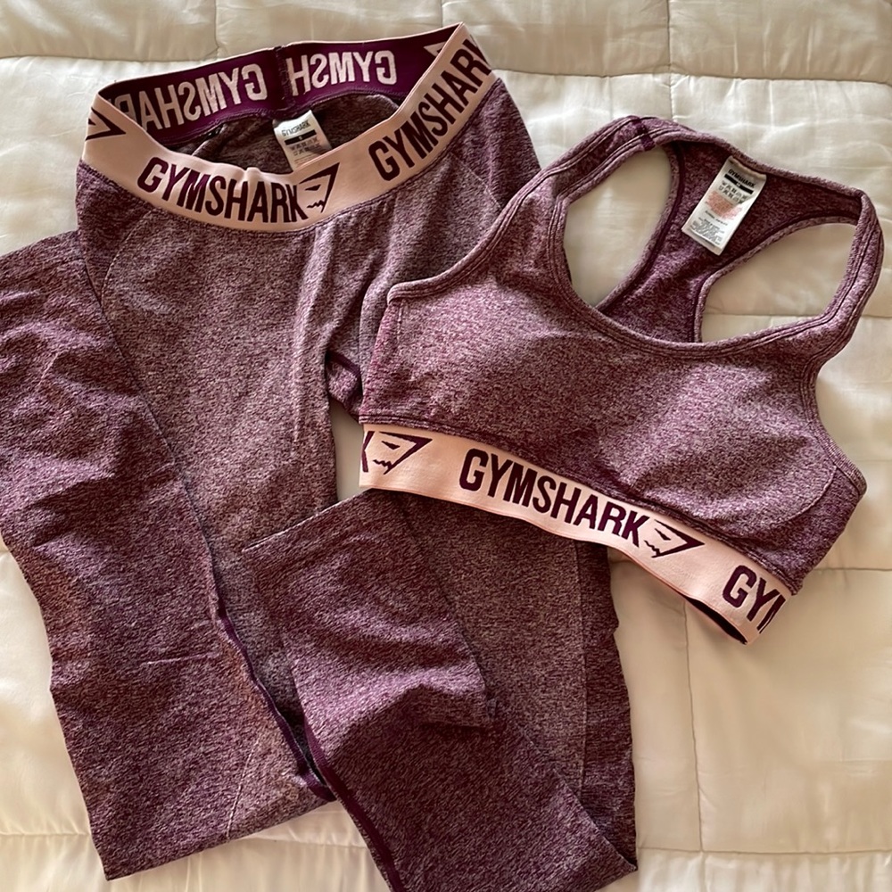 Gym Shark pants/ sports bra set